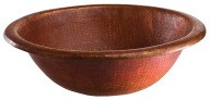 Thompson Traders Sinks - Bathroom - Tacambaro Fired Copper - 2RP - Fired Copper Finish